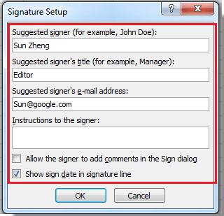 Hướng dẫn cách thêm một chữ ký số (digital signature) trong Excel